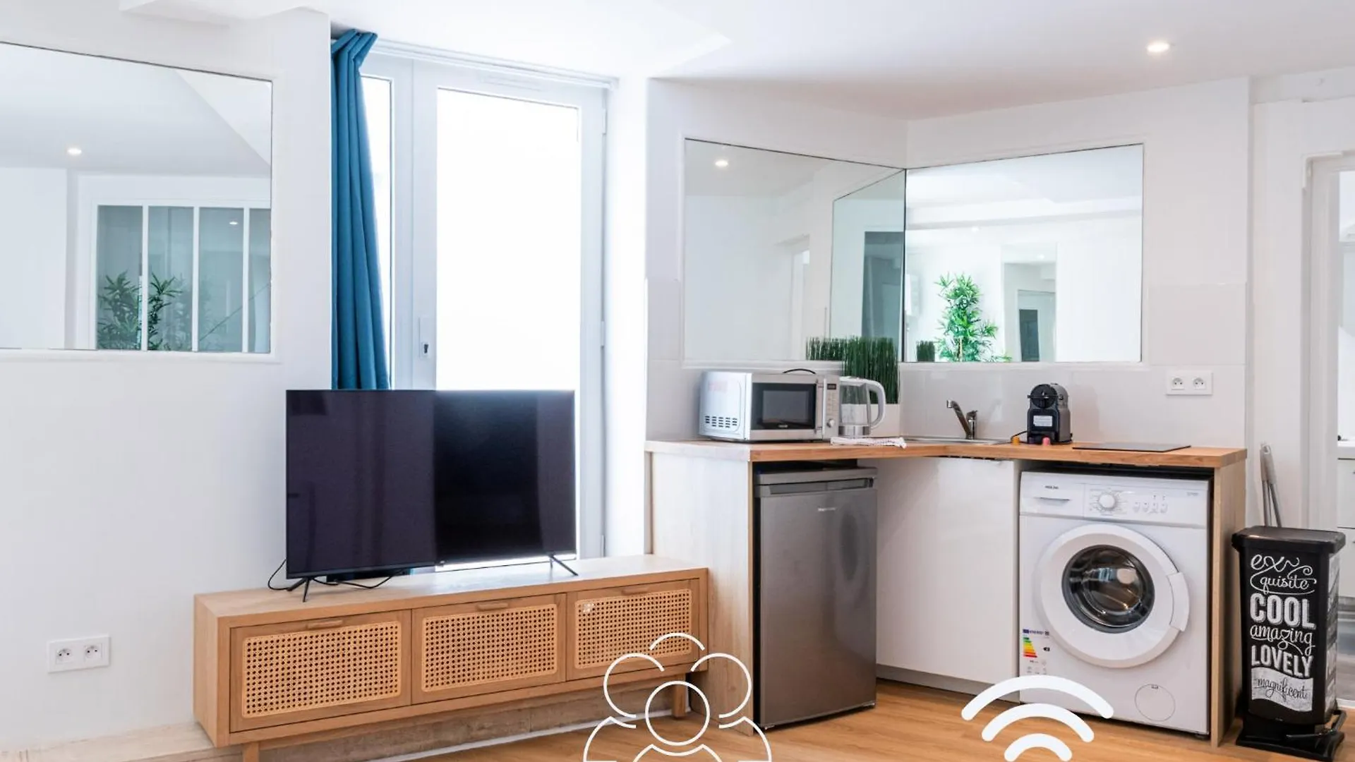 Pacino Flat - Invalides - Tour Eiffel - 4 Personnes - Cosy Lejlighed Paris Frankrig